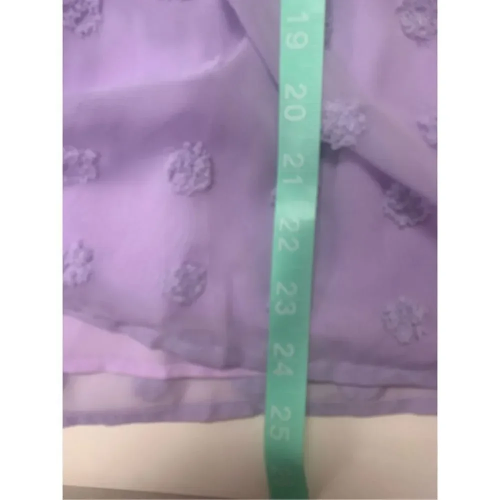 Lavender Babydoll Blouse - Picture 8 of 8